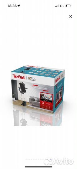 Паровая гладильная система Tefal ixeo новая