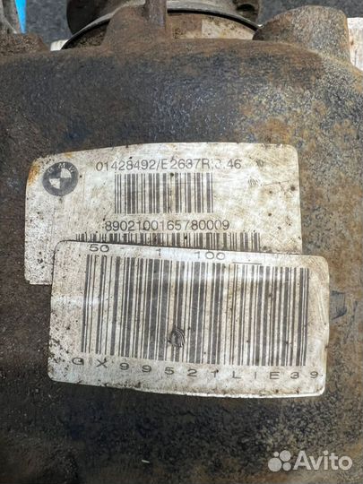 Бмв е39 задний редуктор 3.46