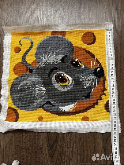 Вышивка крестом для наволочки