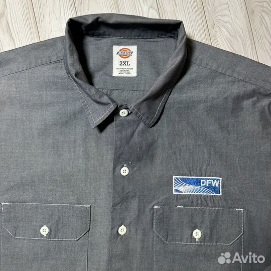 Рубашка мужская dickies XXL 56/58