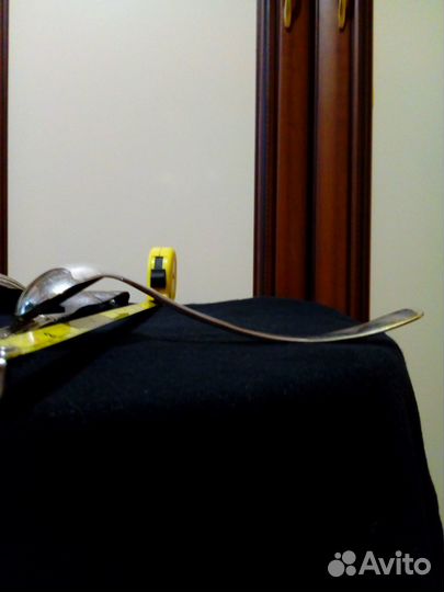 Старинные ложки и вилка, мельхиор epns