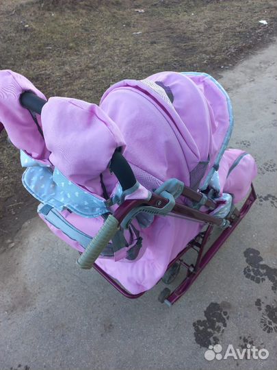 Санки коляска nika kids