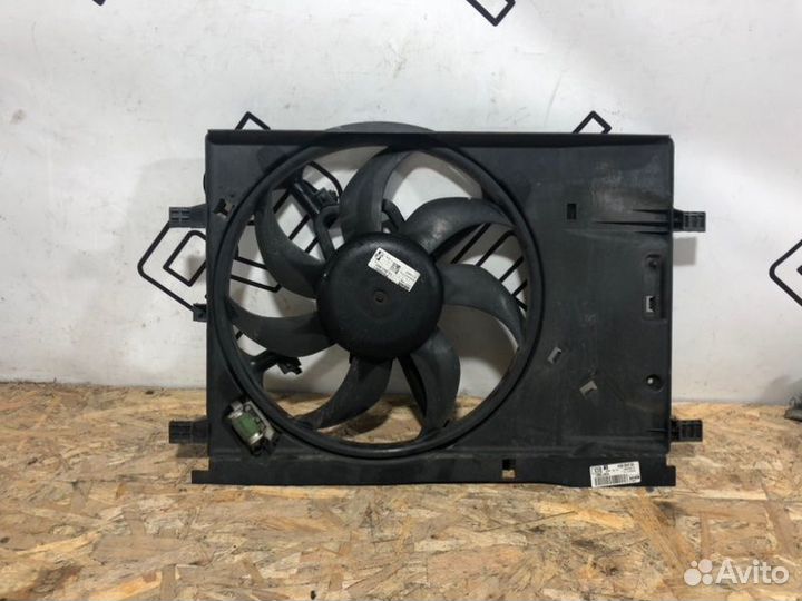 Вентилятор охлаждения радиатора Opel Corsa D