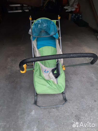 Детские санки складные