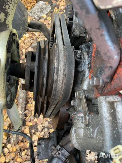 Isuzu forward 6he1 шкив коленвала б.у