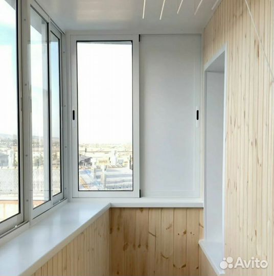 Остекление балконов и лоджий под ключ