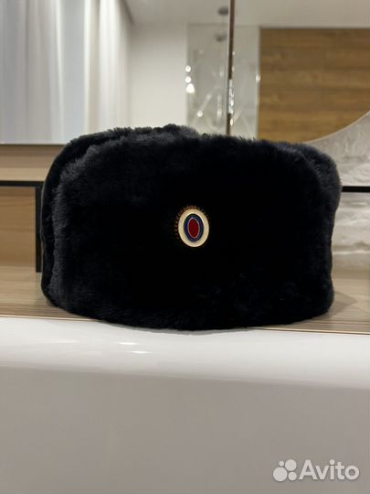 Шапка ушанка зимняя полиции военная мвд 56 р