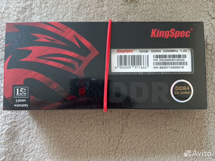 Оперативная память ddr4 для ноутбука 32gb 3200MHz