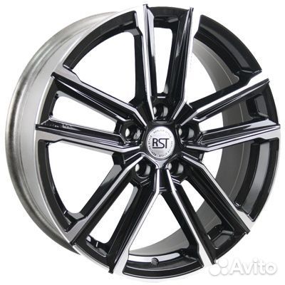 RST R076 : 6x16 4*100 Et:48 Dia:60.1 BL