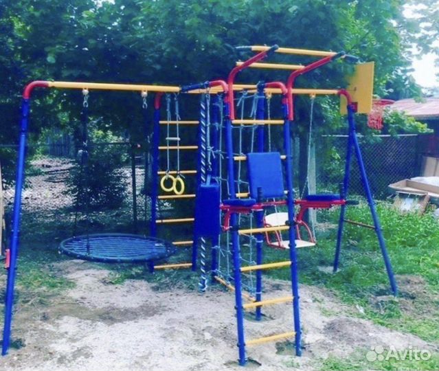 Огромный Детский спортивный комплекс