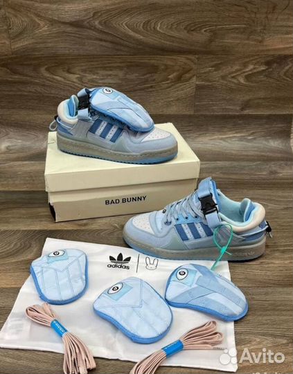 Кроссовки Adidas forum low bad bunny