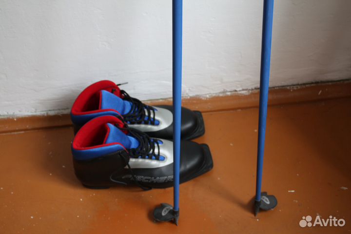 Лыжи Tisa Top Classic + Ботинки + Палки