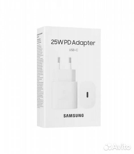 Сетевое зарядное устройство Samsung EP-TA800, белы