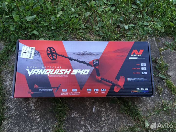 Металлоискатель minelab vanquish 340