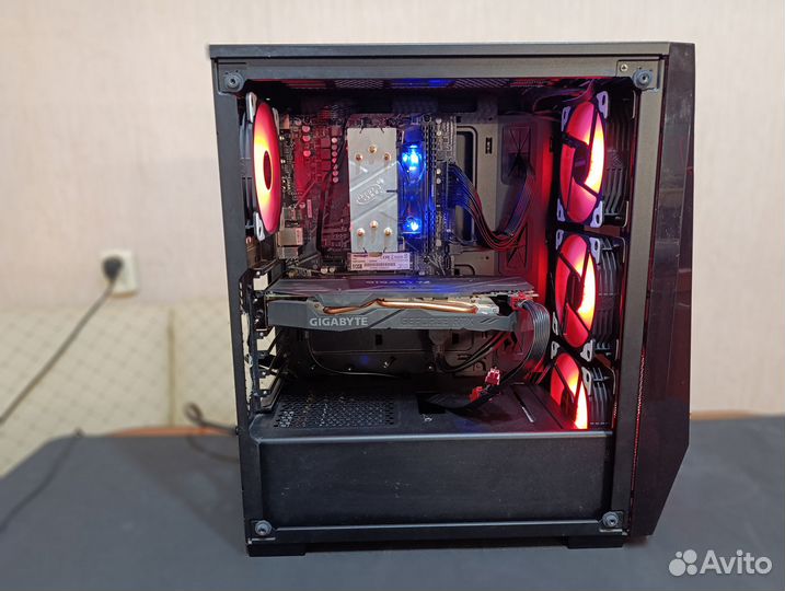 Игровой пк+изог.мон RTX 2060/Ryzen 5 3600/27