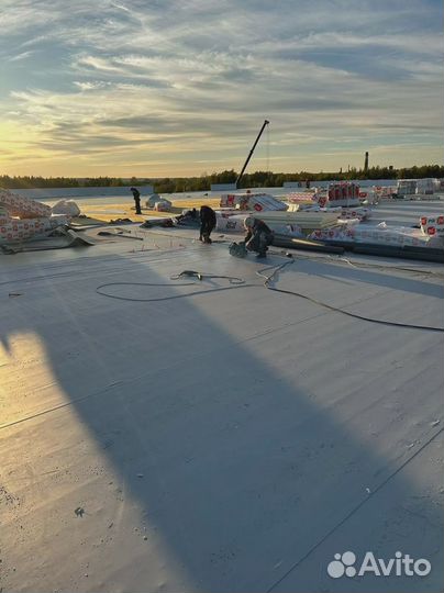 Монтаж пвх мембраны