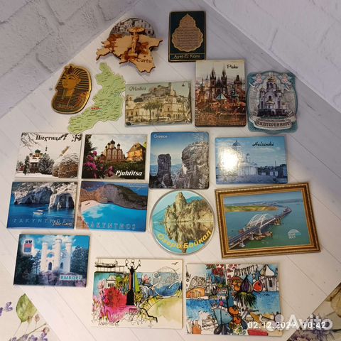 Магниты на холодильник из разных стран