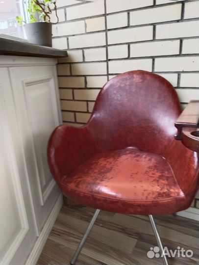 Кресло кожзам бу