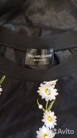 Платье женское черное р.48-50