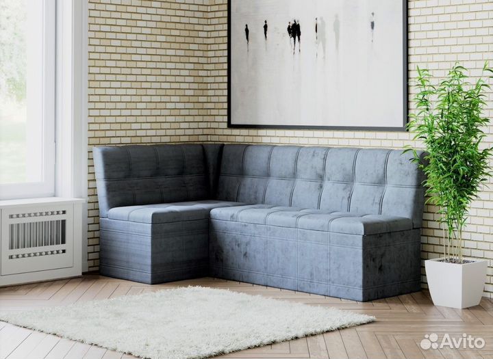 Кухонный угловой диван со спальным местом