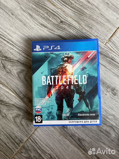 Диск на ps 4 Battlefield 2042