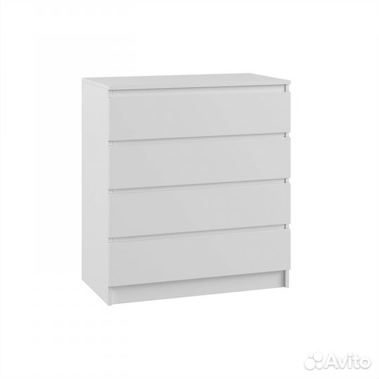 Комод белый 4 ящика