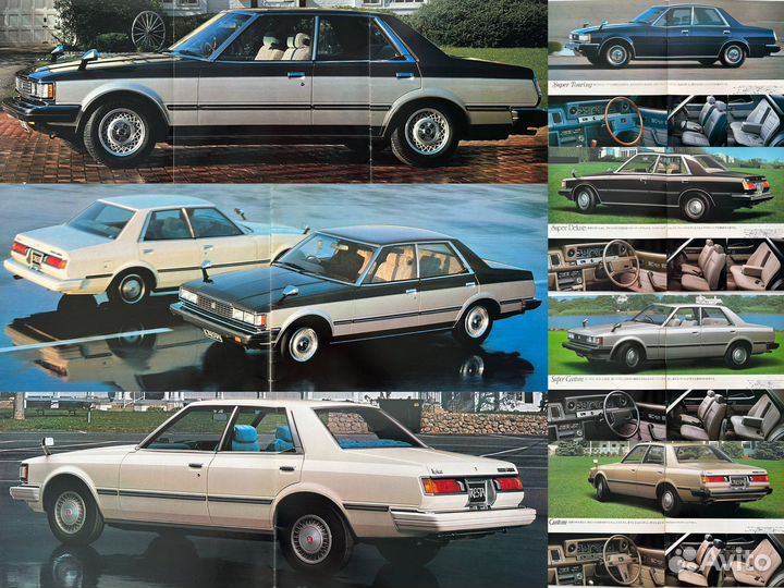 Дилерские каталоги Toyota Cresta 1981-2000 Япония