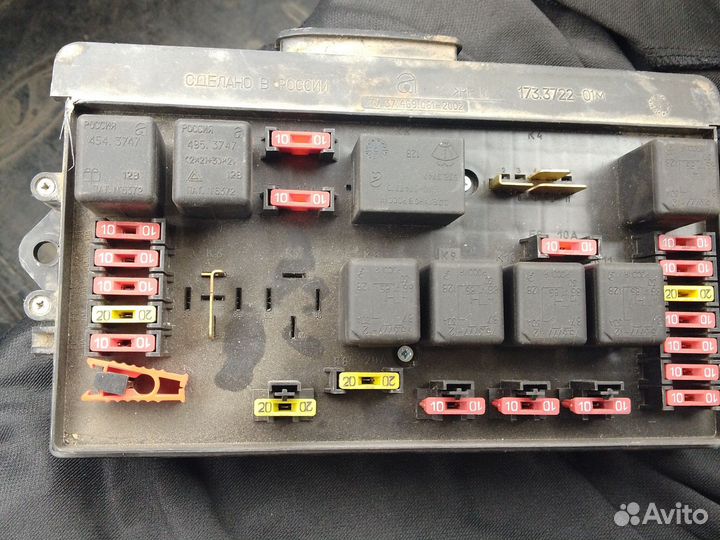 Блок предохранителей ваз 2115
