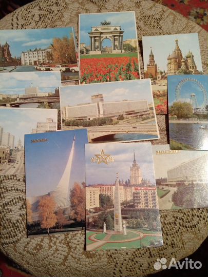 Карманные календарики СССР. Города и природа