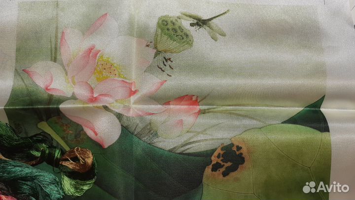 Набор для вышивки шелком