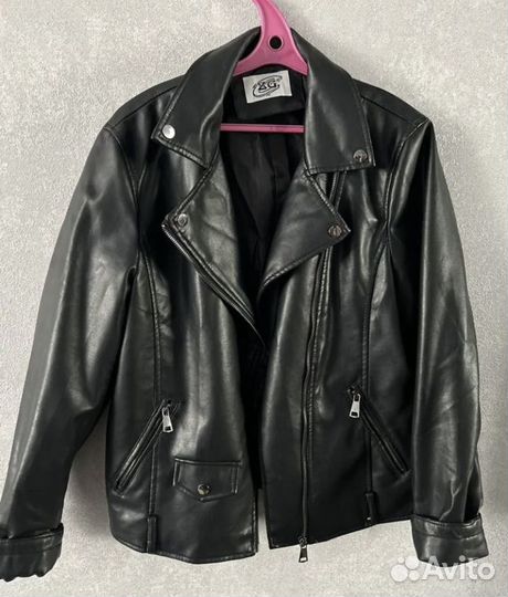 Куртка кожаная женская