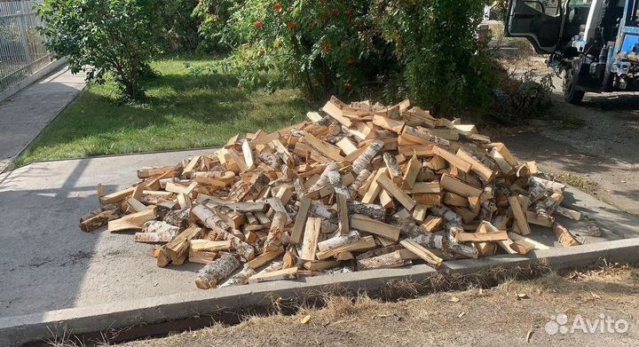 Дрова колотые