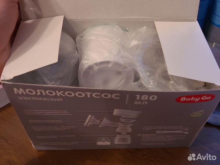 Молокоотсос электрический baby GO новый