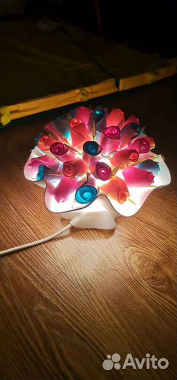 Светильник из изолона ручной работы