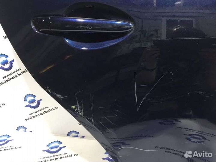 Дверь задняя правая Mazda 3 BM 2013-2018 темно-синий