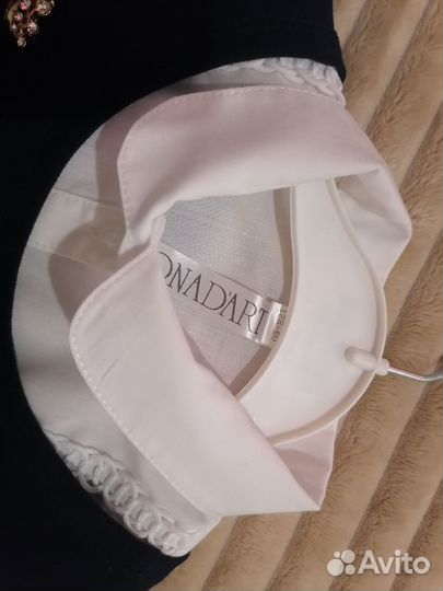 Комплект Сарафан Маленькая леди + блузка 128р