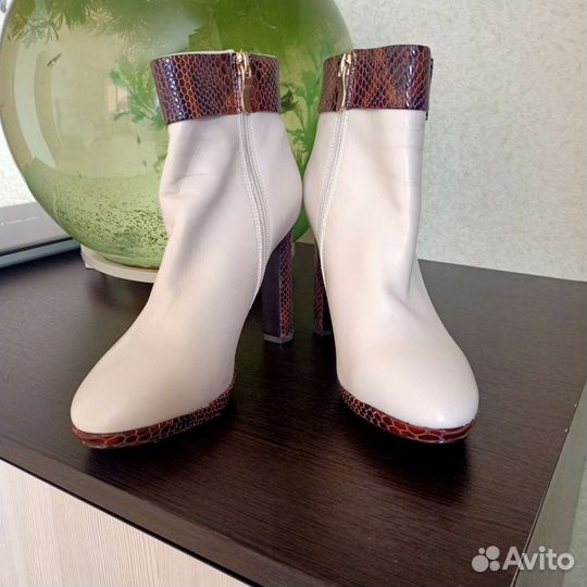 Ботильоны натуральная кожа новые