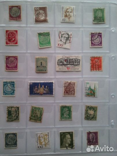 Марки - набор