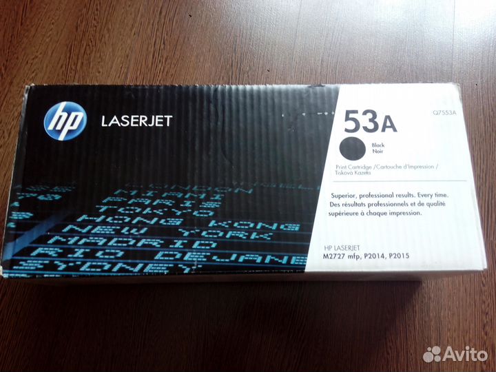 Новый оригинальный HP 53A (Q7553A)