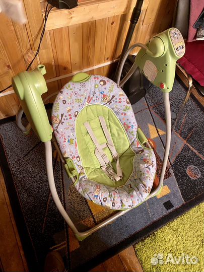 Электронные качели graco