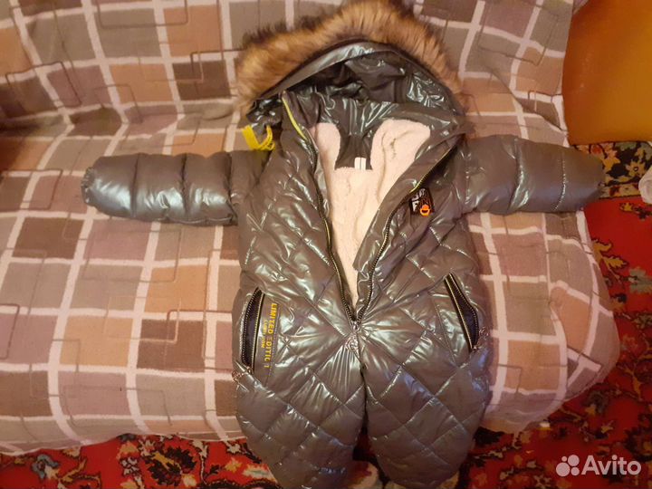 Джинсовый комбинезон