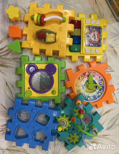 Бизикубик музыкальный для малышей