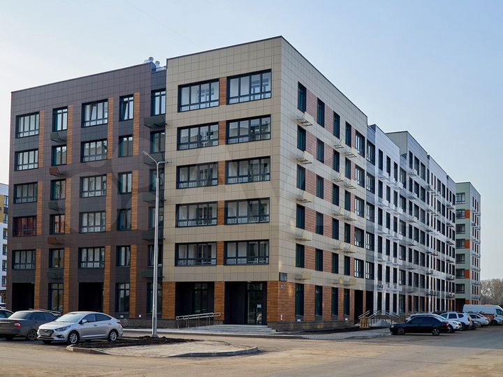 2-к. квартира, 54,5 м², 6/8 эт.