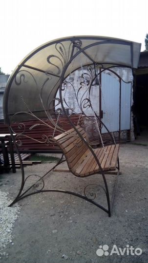 Садовые уличные качели для дачи и сада