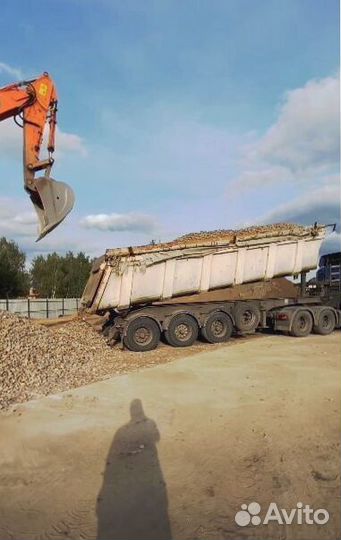 Щебень известняковый с доставкой