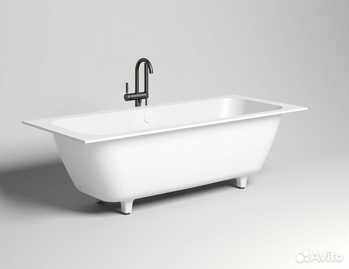 Ванна Salini Orlanda axis S-Sense 190x80 белая глянцевая