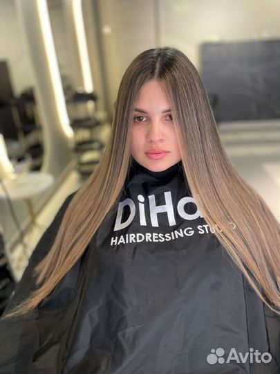 Сложное окрашивание, аиртач, кератин