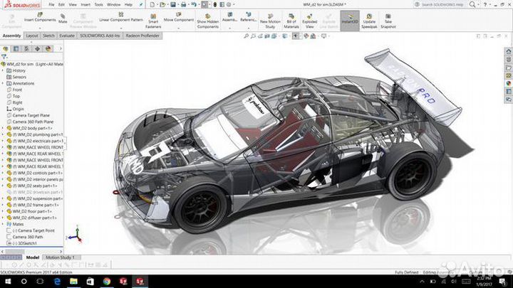 Solidworks 2024 + SolidCam бессрочная версия