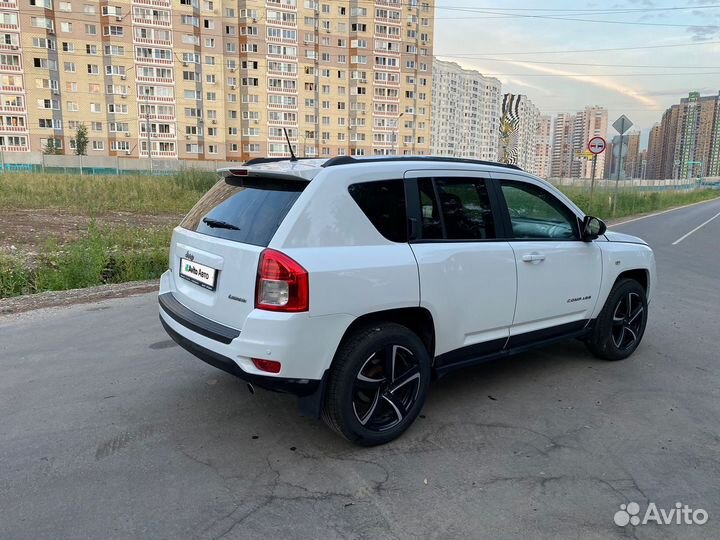 Jeep Compass 2.4 CVT, 2012, 160 000 км