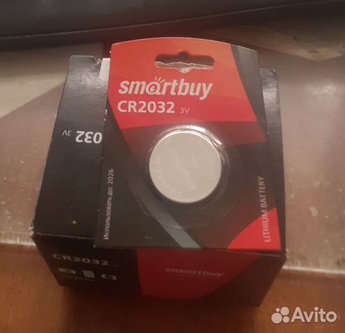 Элемены питания сr2032 Smartbuy